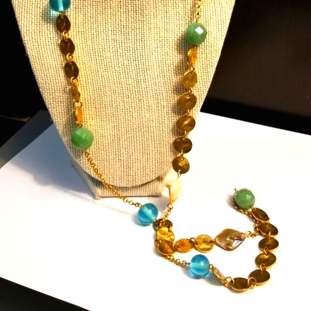 Ocean Treasures necklace, 36 inch, NWOT